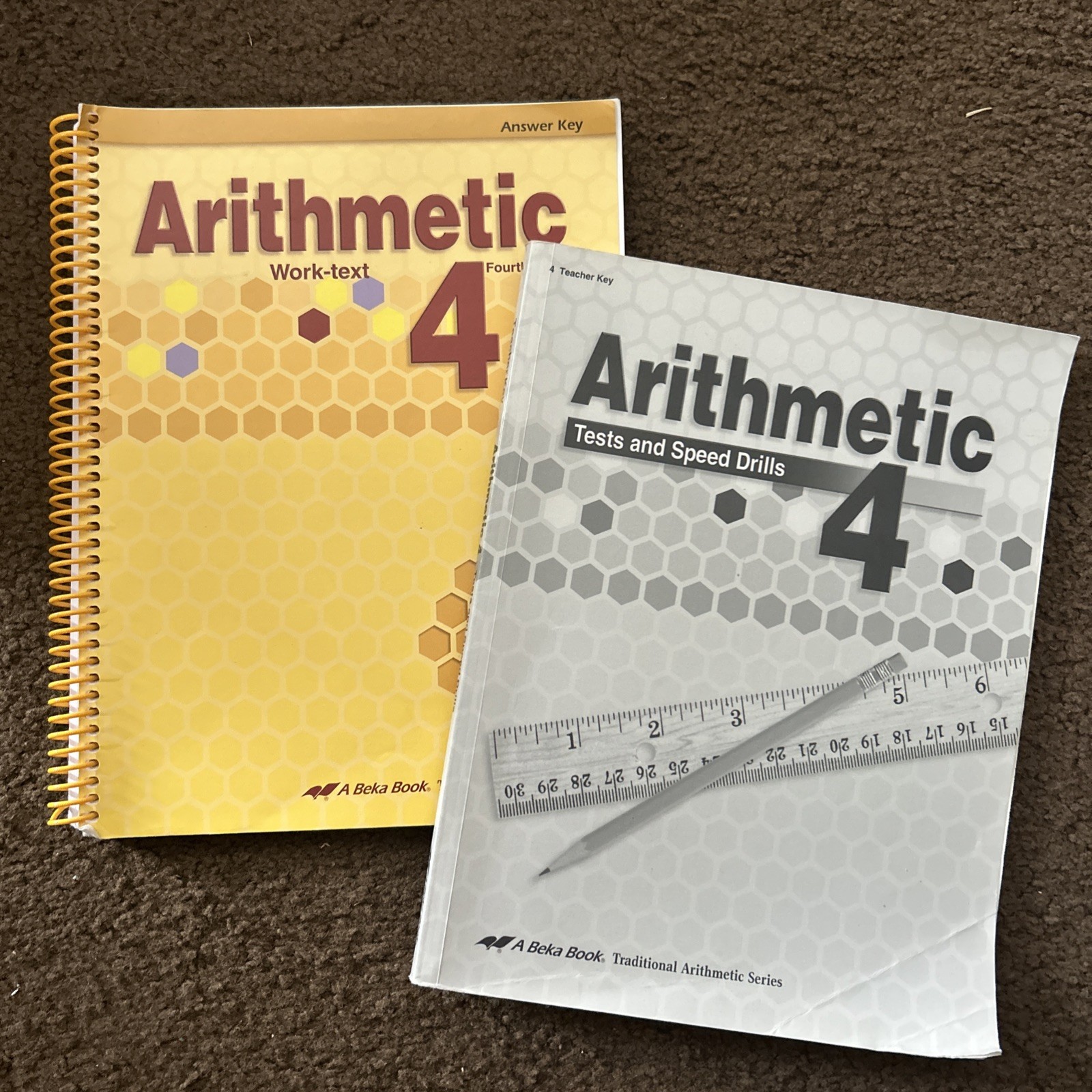 Abeka Homeschool Arithmetic 4 Work-text Answer Key Fourth Edition/ Test Key