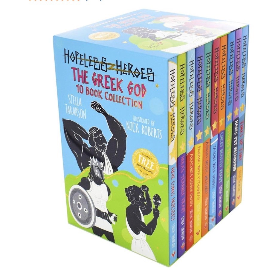 Stella Tarakson Hopeless Heroes: The Greek God 10 Book Collection (Box Set)