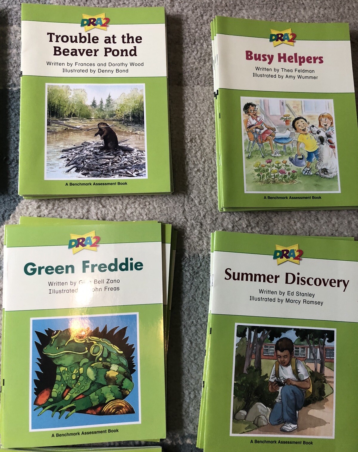 Pearson DRA2 Developmental Reading Assessment Grades K-3 206 Books+ TeacherGuide