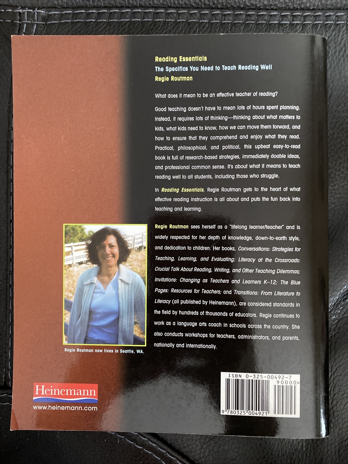Reading Essentials: The Specifics You Need to Tea- Regie Routman, paperback book