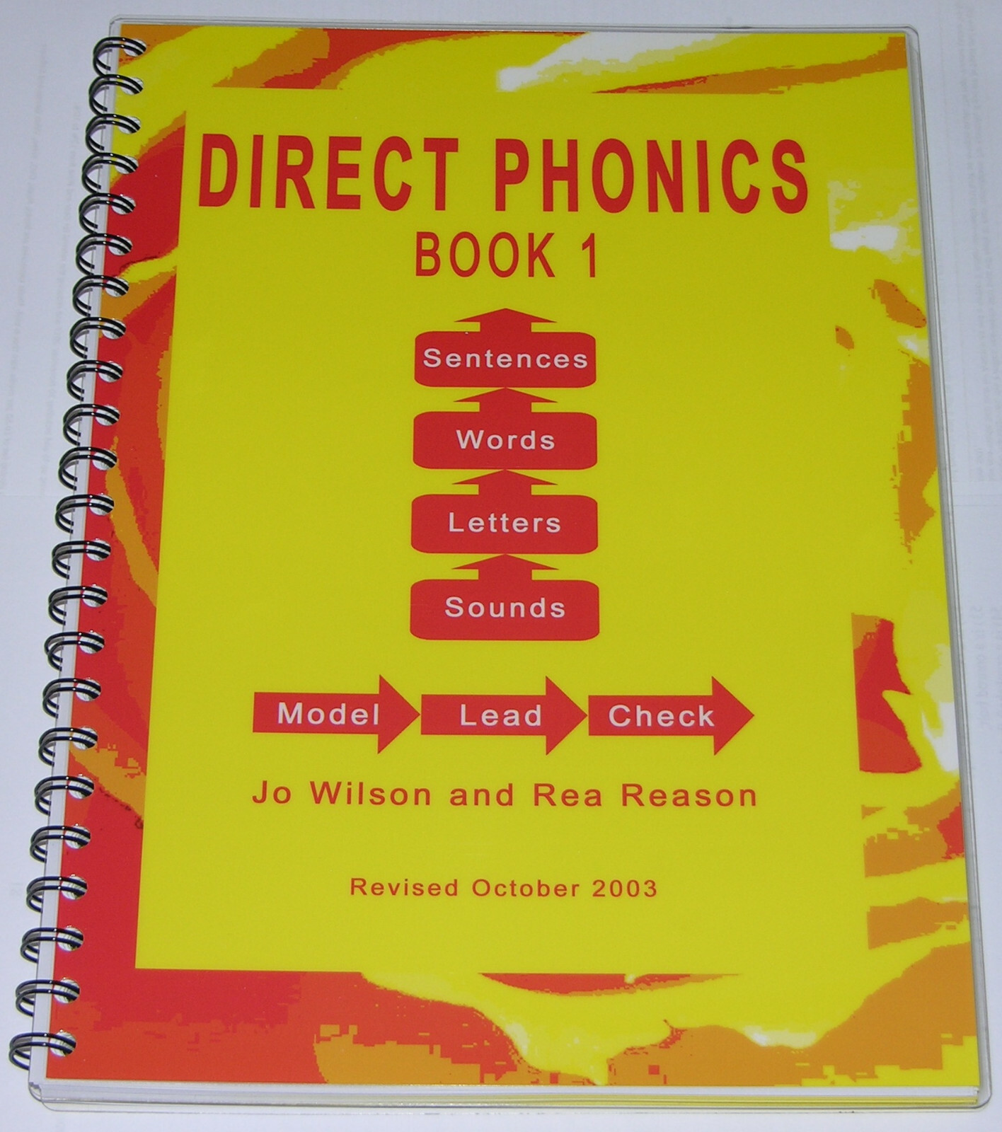 Direct Phonics Book 1 – Jo Wilson Rea Reason latest version