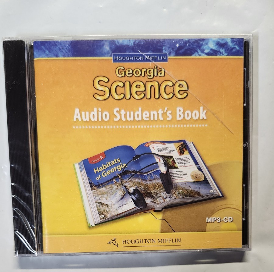 Georgia Science Grade K / Set of 3 Lab Videos Lesson Planner + Student HMH NEW