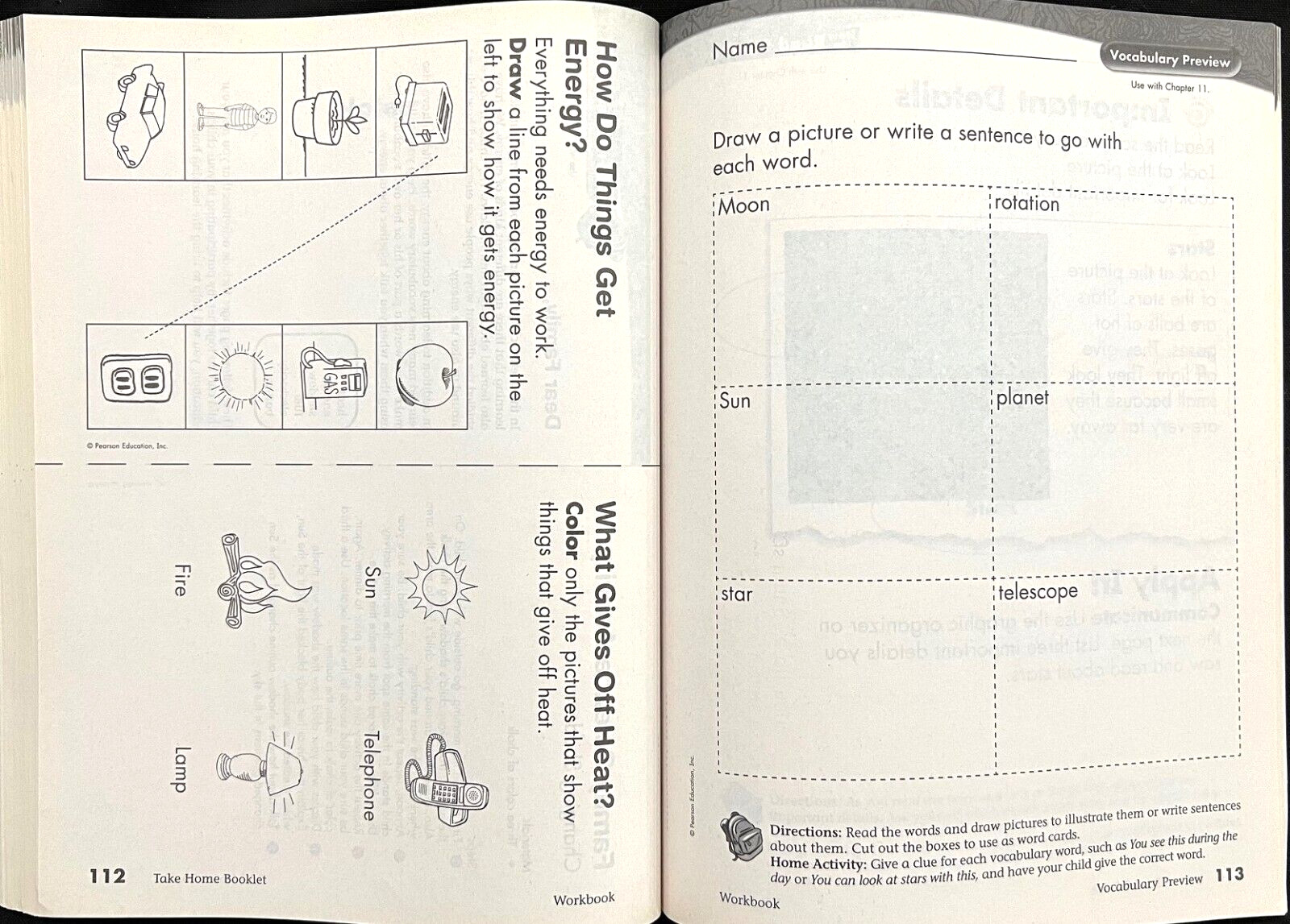 1st Grade – SCIENCE – WORKBOOK – STUDENT EDITION (2006, Scott Foresman)