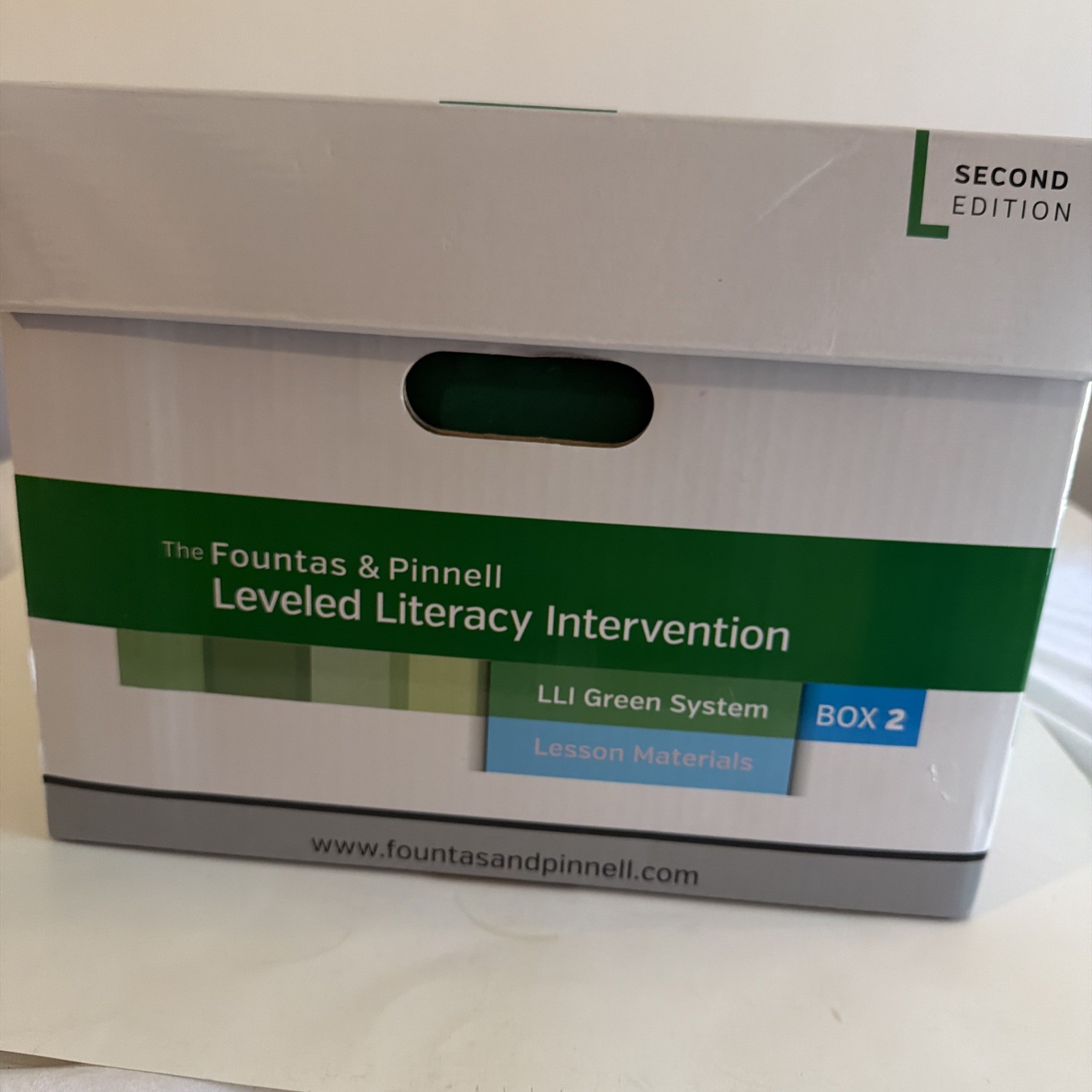 Leveled Literacy Intervention 2nd ed Green Box 2 System Lesson Complete!