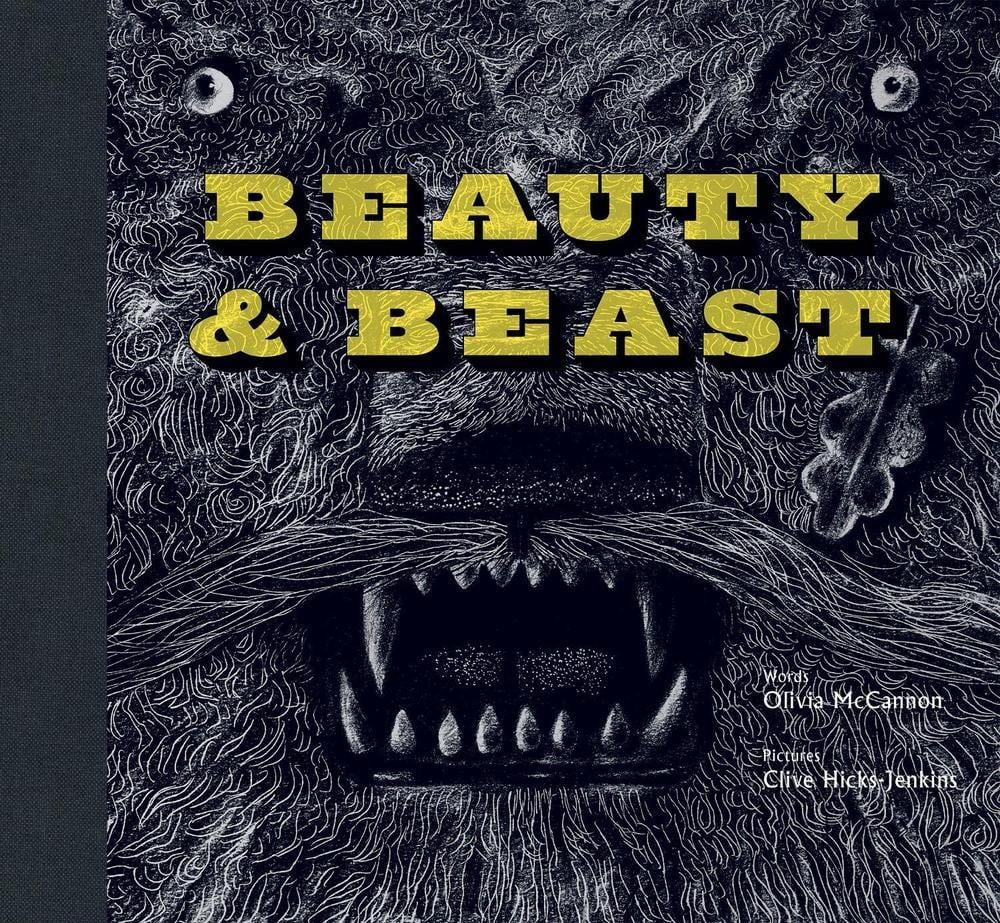 Beauty & Beast by Clive Hicks-Jenkins Hardcover Book