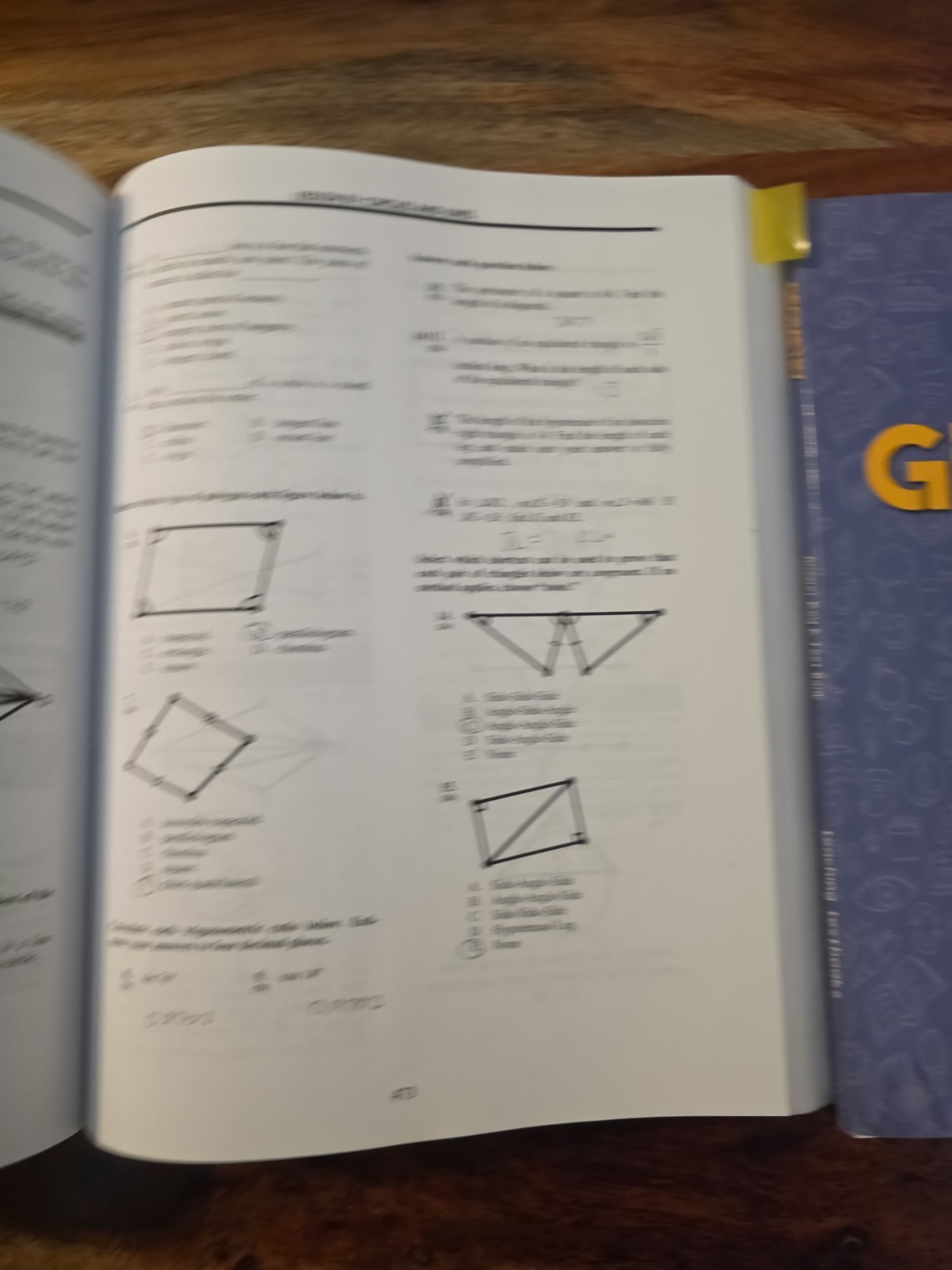 Teaching Textbooks Geometry 2nd edition workbook answer book