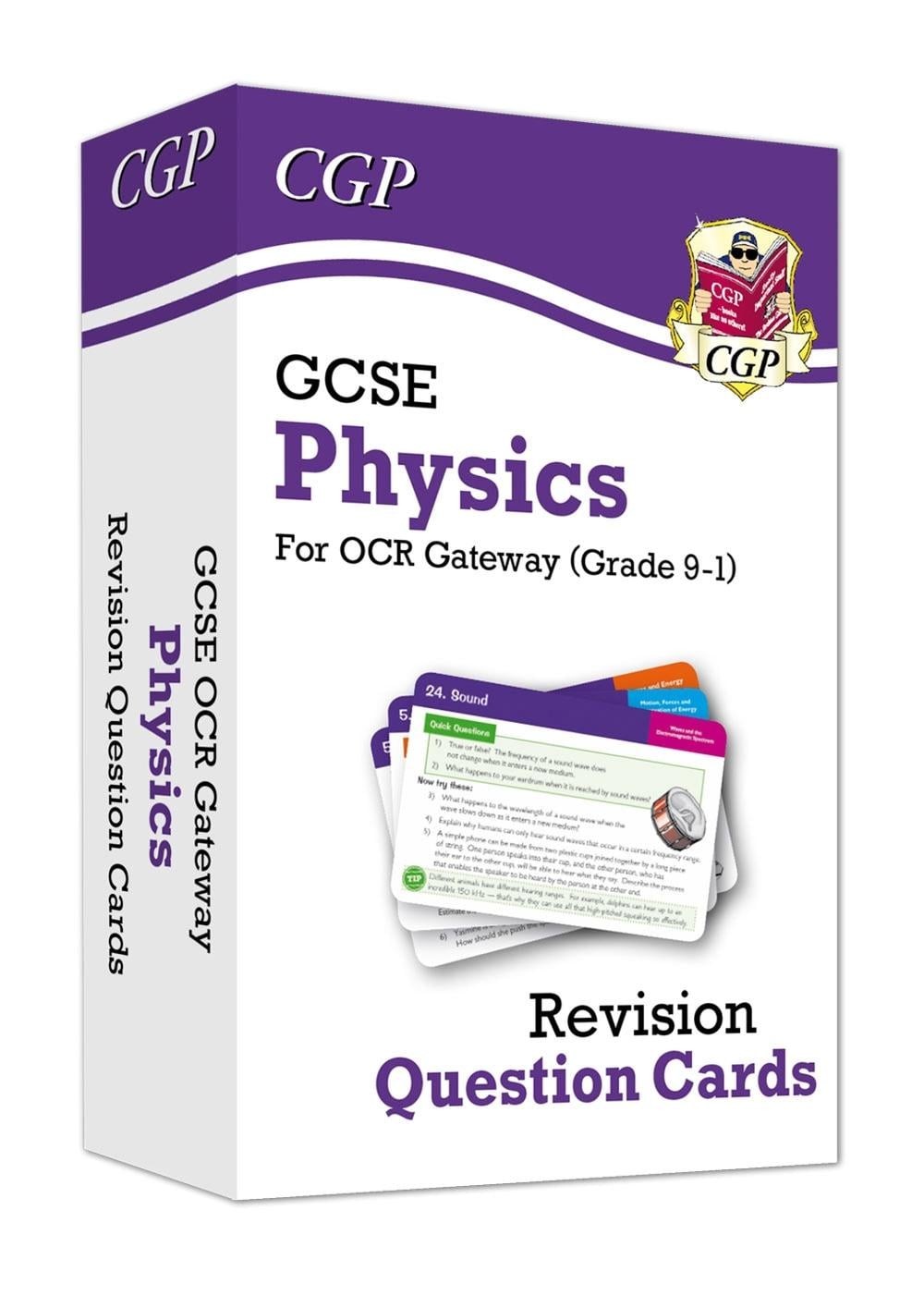 GCSE Physics OCR Gateway Revision Question Cards by CGP Books Hardcover Book