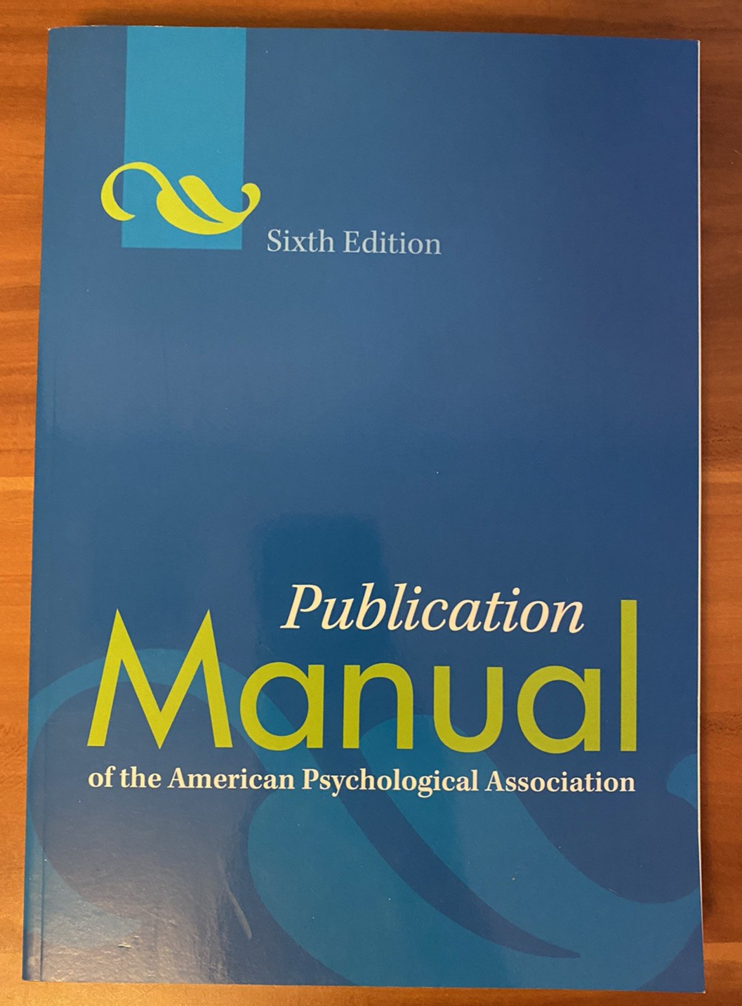 APA Publication Manual 6th Edition American Psychological Association
