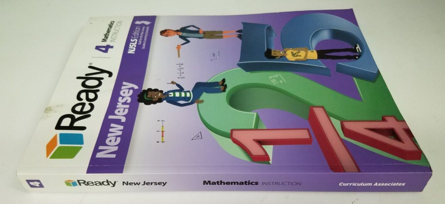 Ready 4 New Jersey Mathmatics Instruction (NJSLS Edition) No Writing