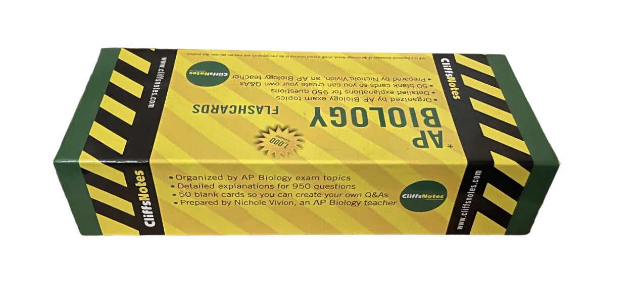 CliffsNotes AP Biology Flashcards