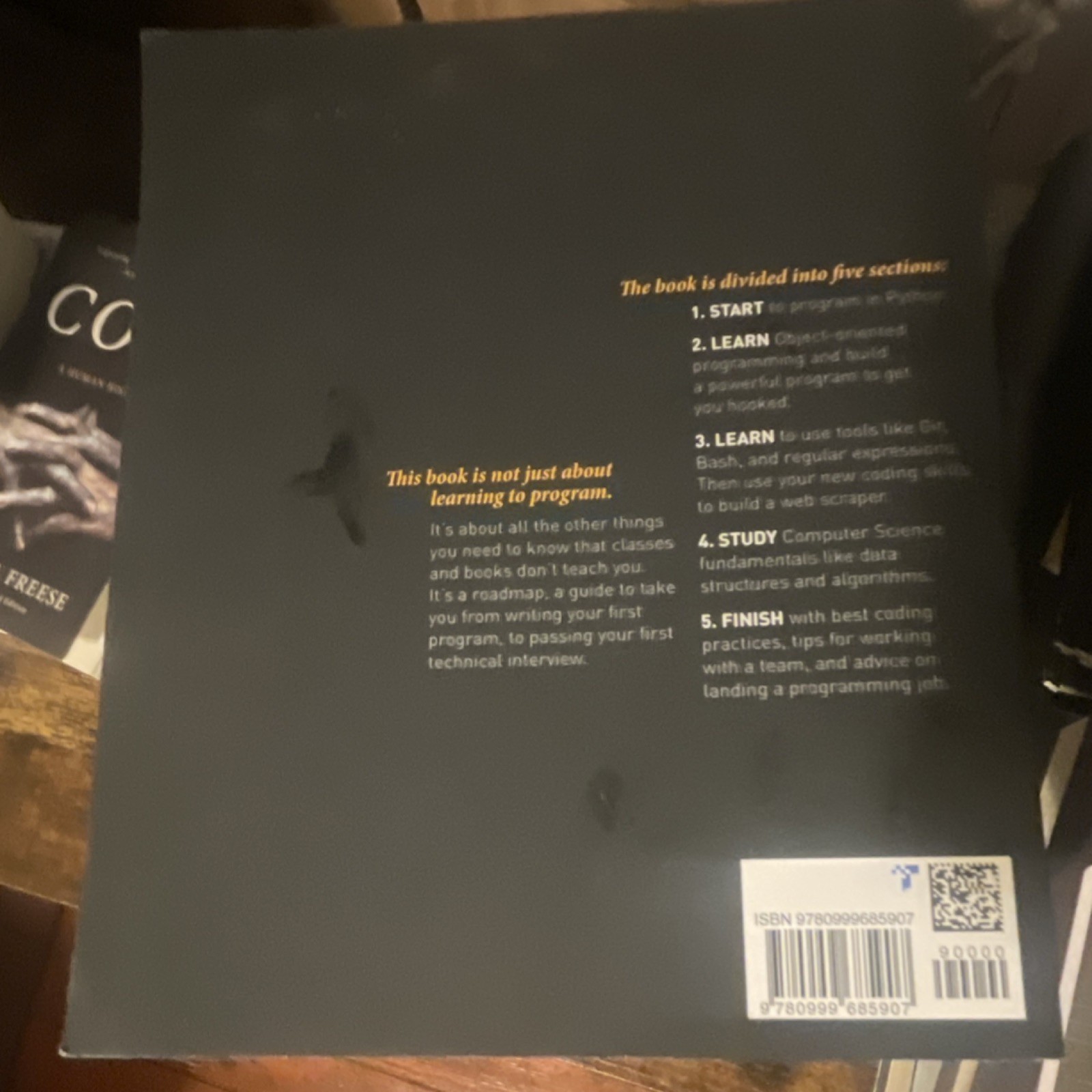 Cory Althoff The Self-Taught Programmer Programming Study Guide Book
