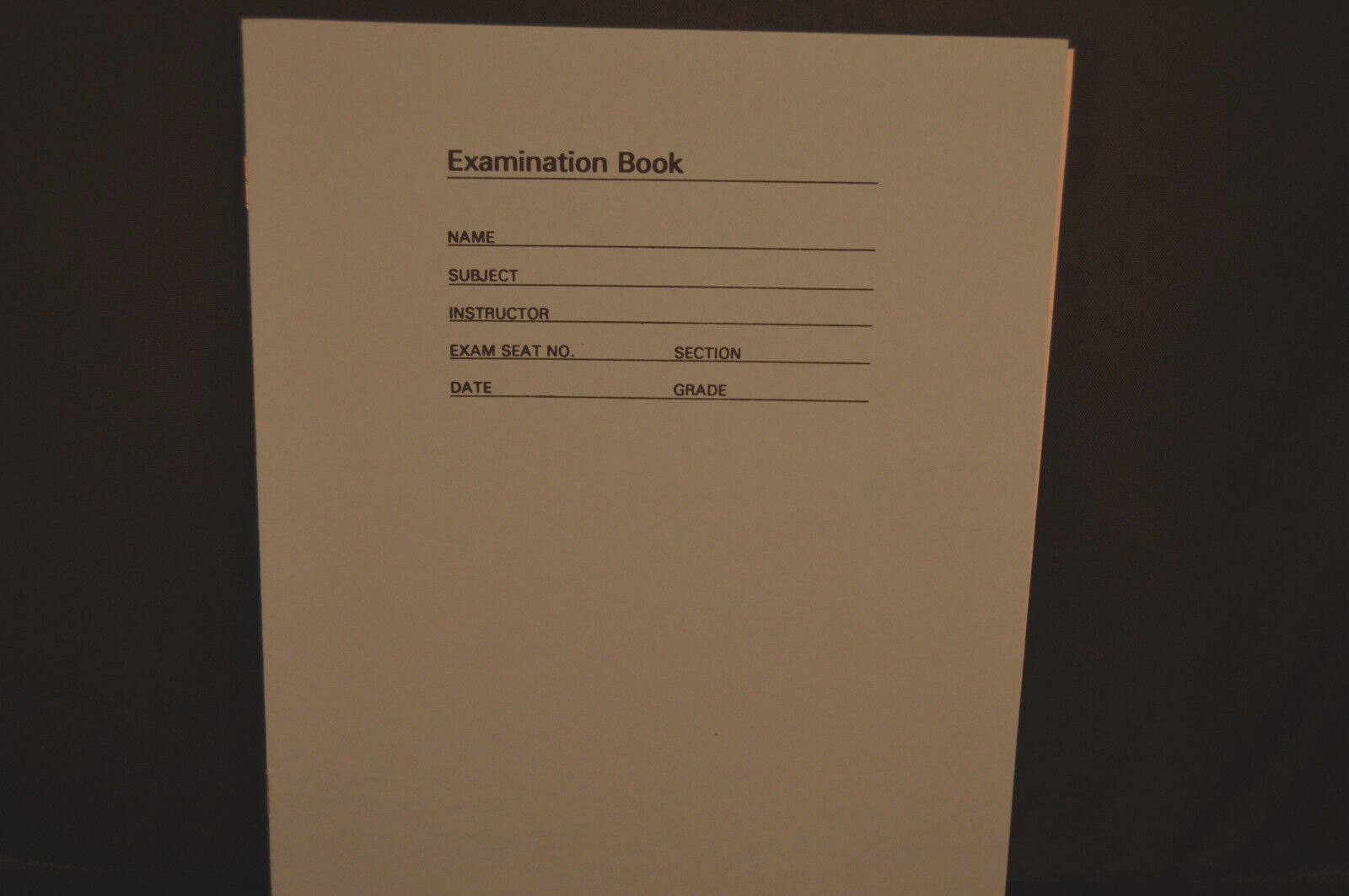 Lot of 12 TEST – EXAM BOOKLETS Practice Essay BLUE BOOKS college examination NEW