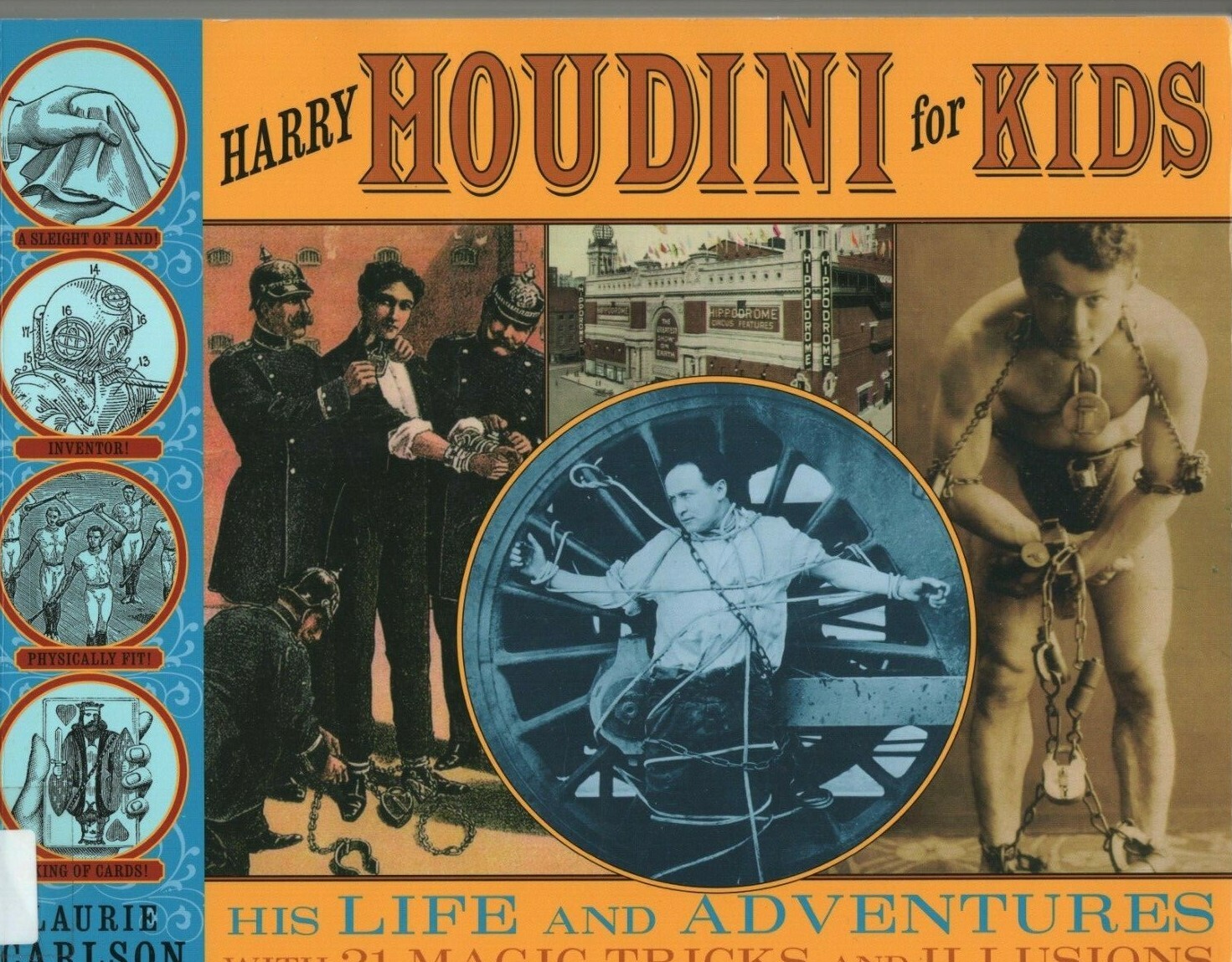 Harry Houdini 3 set Spellbinder, Houdini for Kids, Elks mag illus new condition