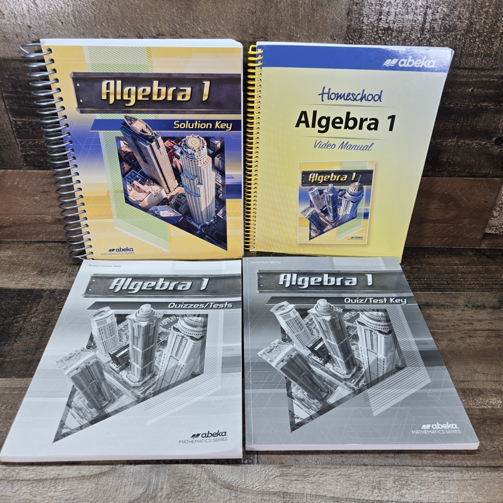 Abeka Algebra 1 Answer Keys Second Edition Solution Quiz Tests *Read