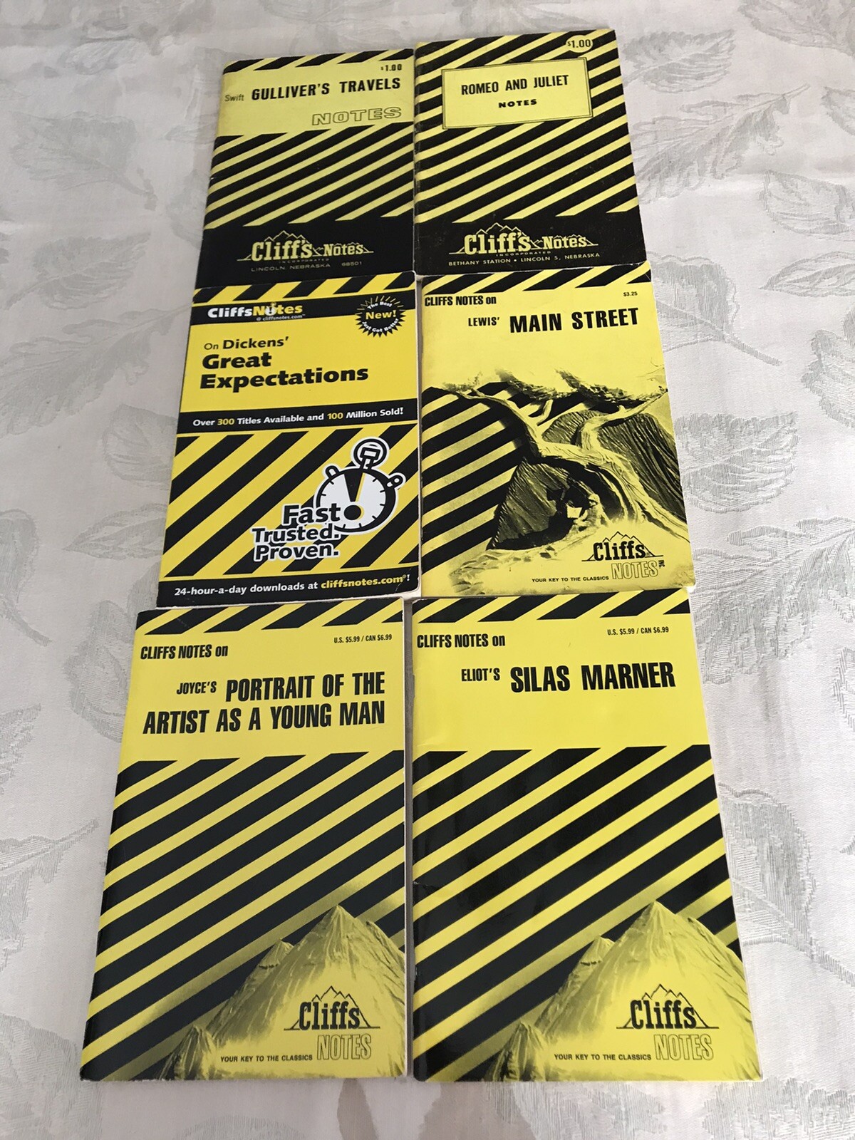 Cliff Notes Lot of 6