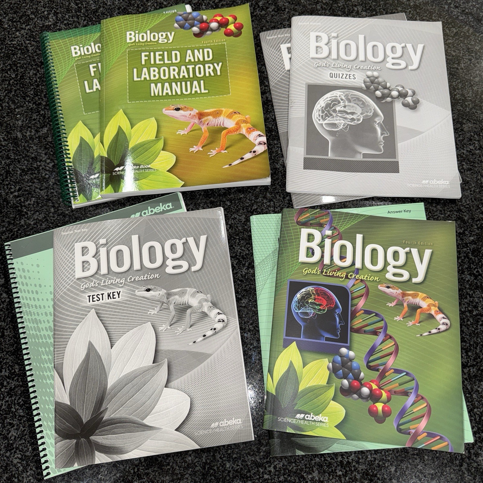 Abeka Biology Fourth Edition Student Textbook And Answer Key Set I