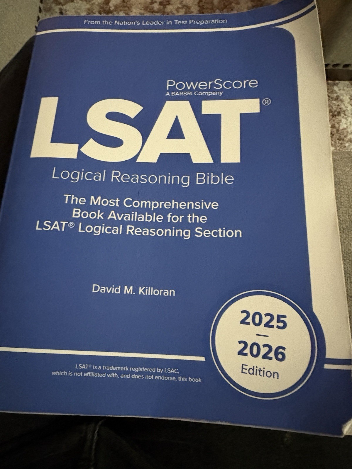 LSAT Prep Book