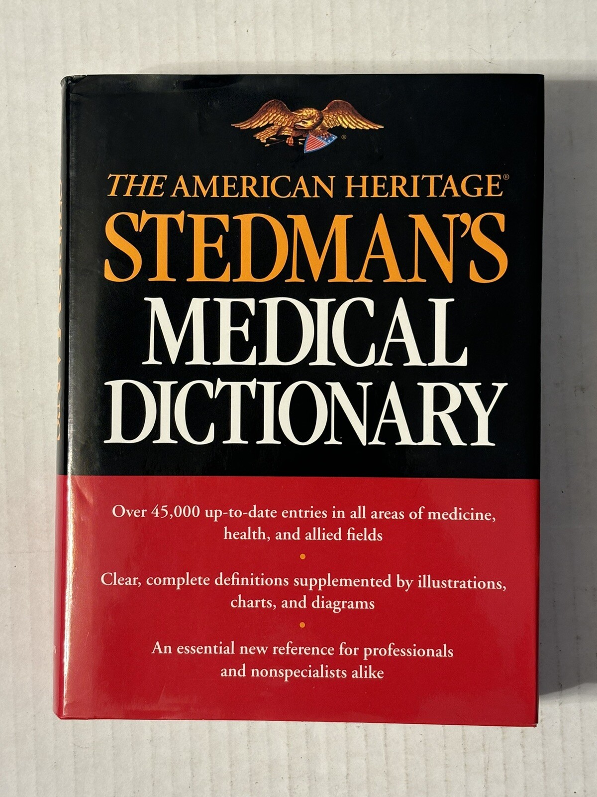 The American Heritage Stedmans Medical Dictionary Book 1995 Medicine & Health