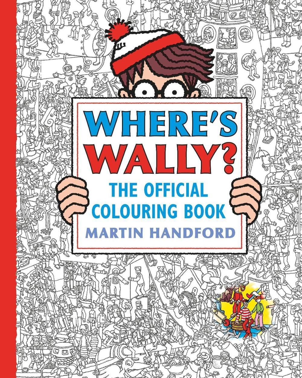 Where’s Wally? The Official Colouring Book: Screen-free colouring and search-and