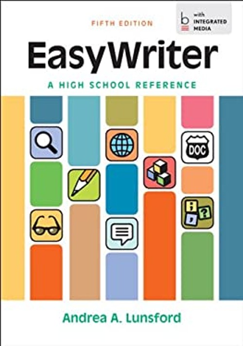 EasyWriter, a High School Reference Hardcover Andrea A. Lunsford