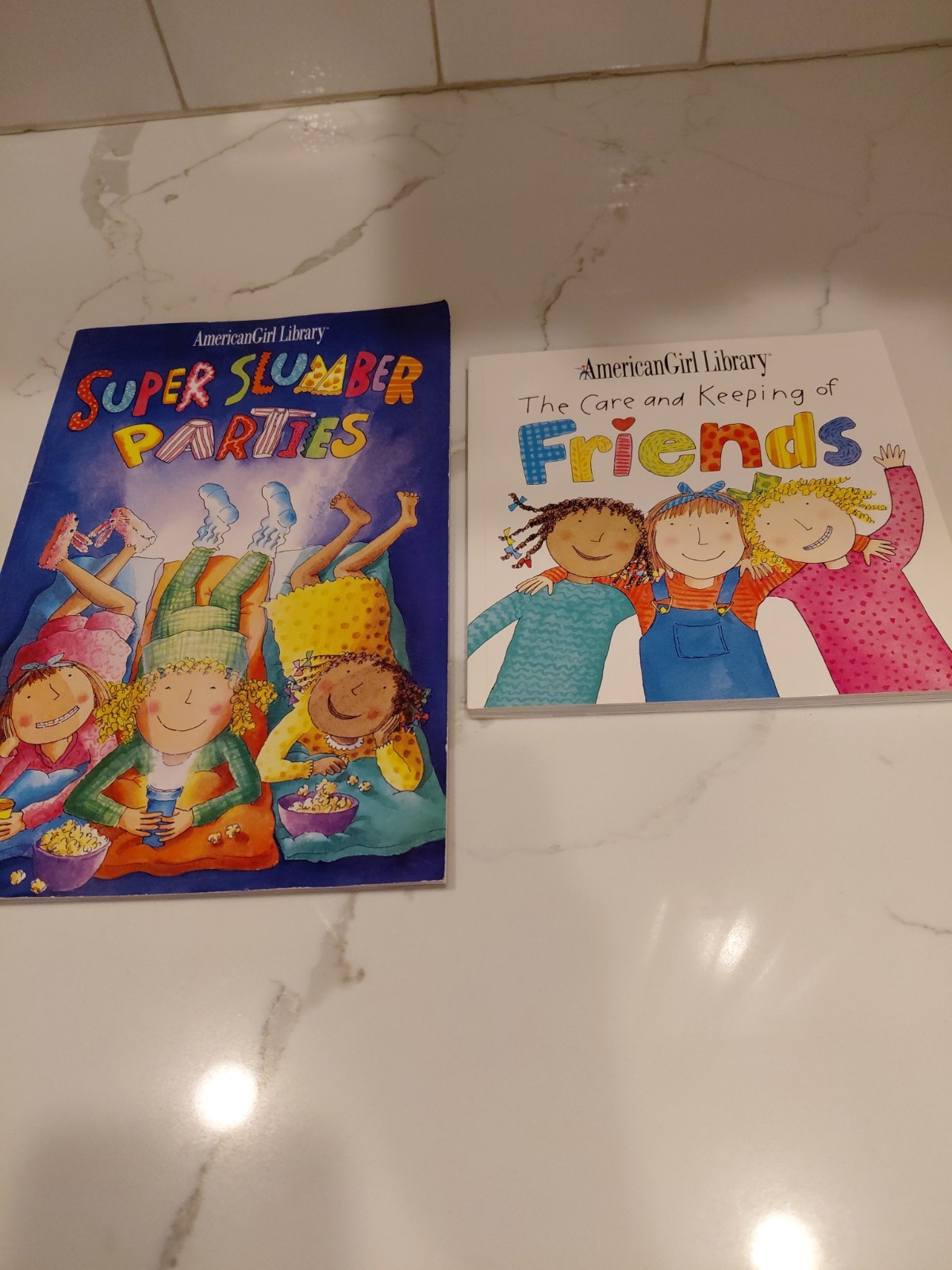 AmericanGirl Library Paperbacks Super Slumber Parties/The Care Keeping of Friend