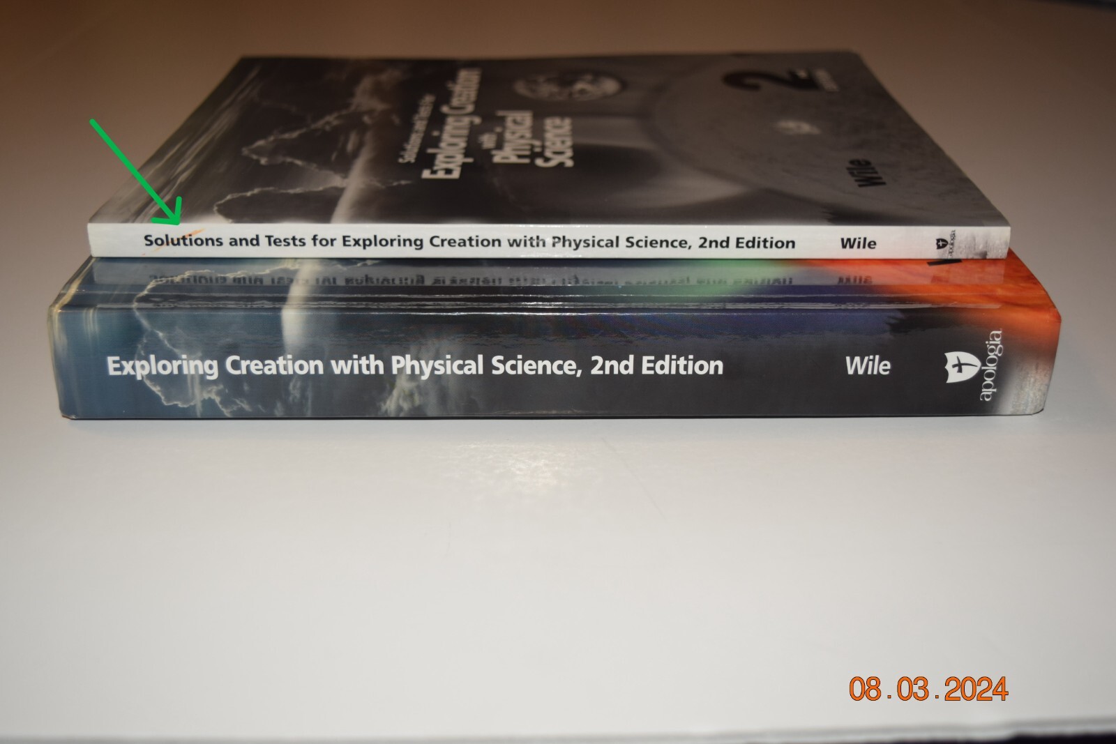 APOLOGIA Exploring Creation with Physical Science – BK,SOL’s,TESTS,Course CD-ROM