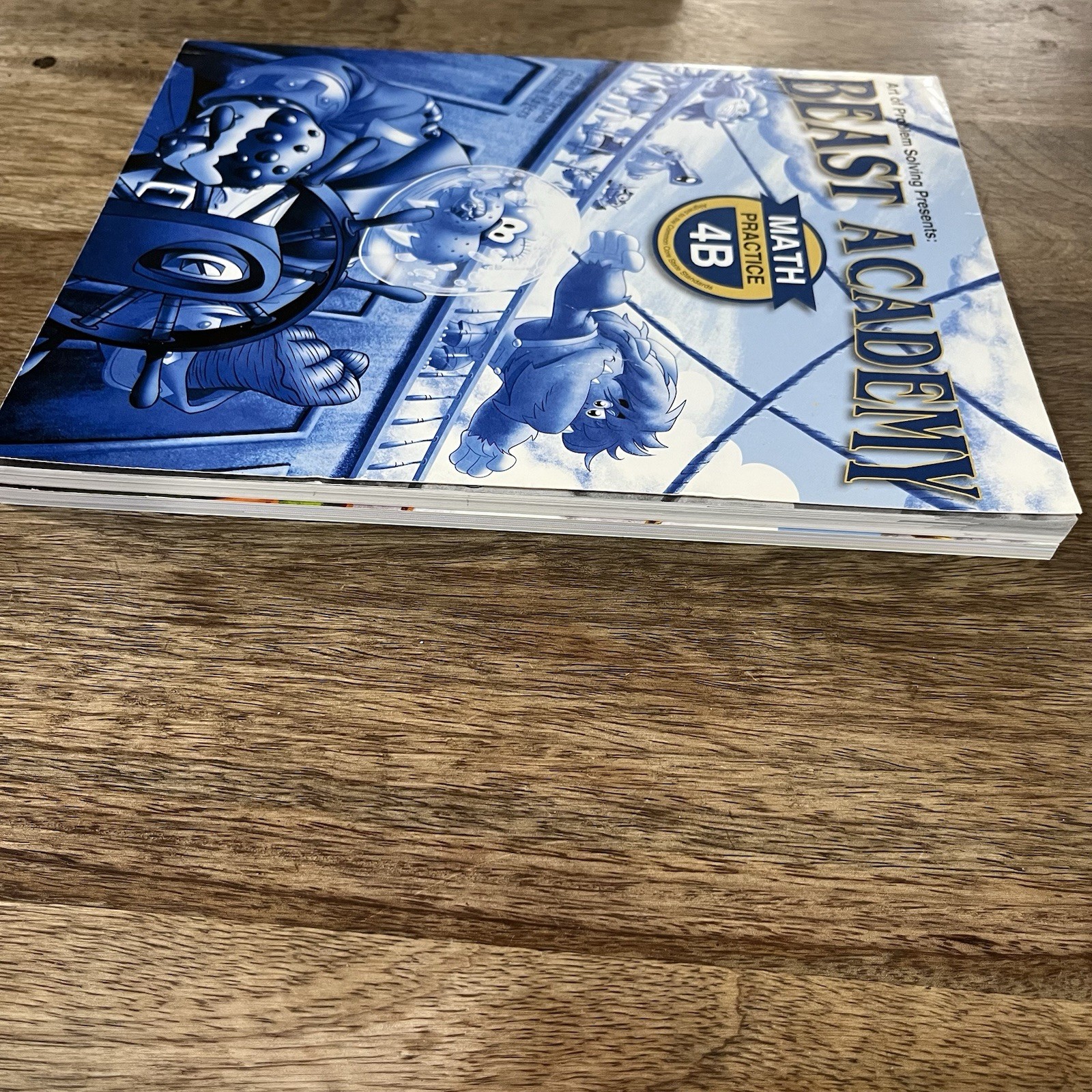 Beast Academy 4B Math Guide & 4B Math Practice Books READ