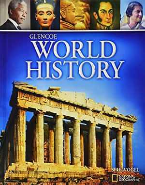 Glencoe World History – Hardcover, by McGraw Hill – Good