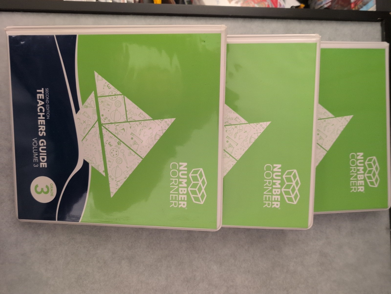 Bridges Math Number Corner, Grade 3 Teachers Guides Volumes 1-3