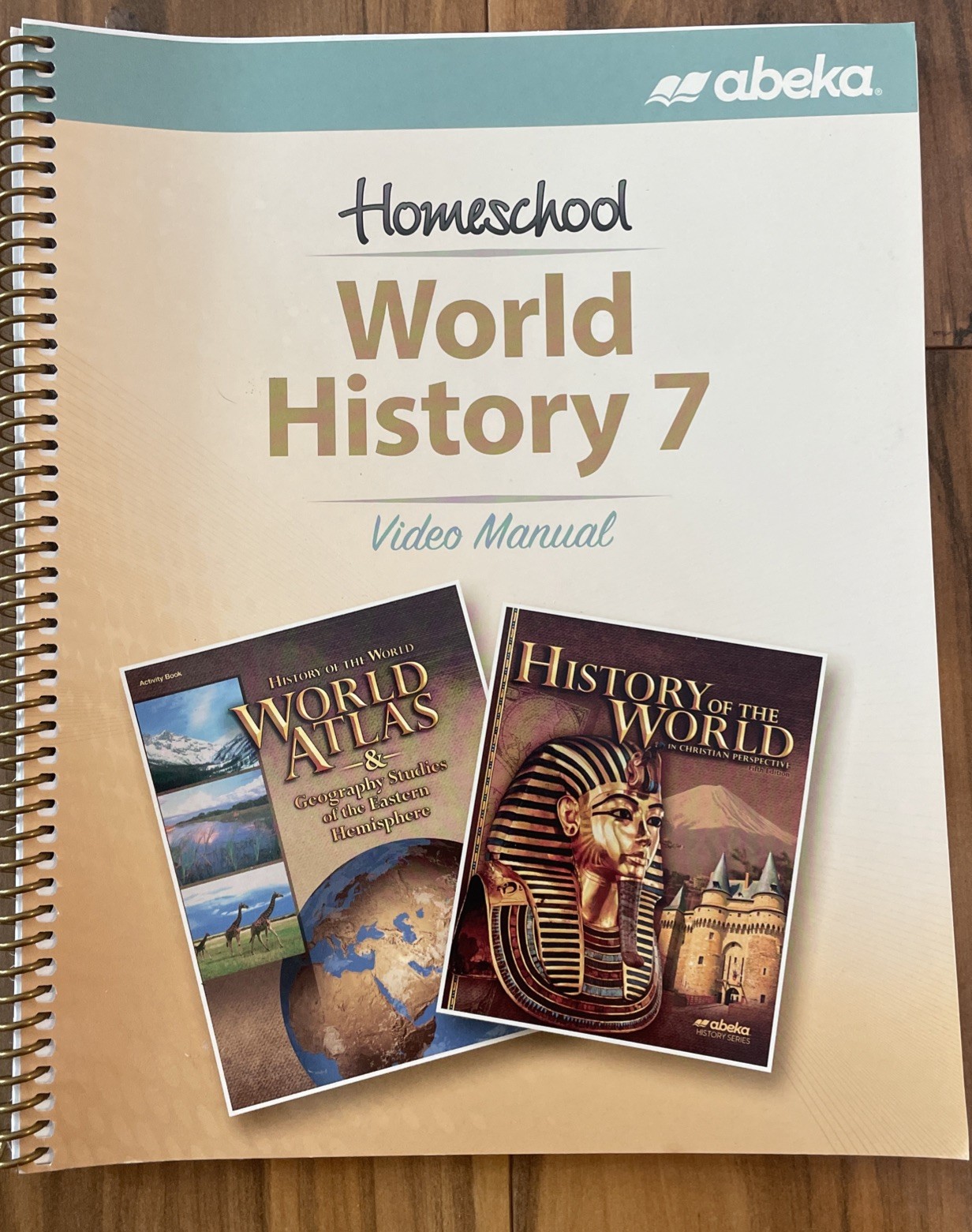 Abeka Homeschool World History 7 Video Manual Grade 7