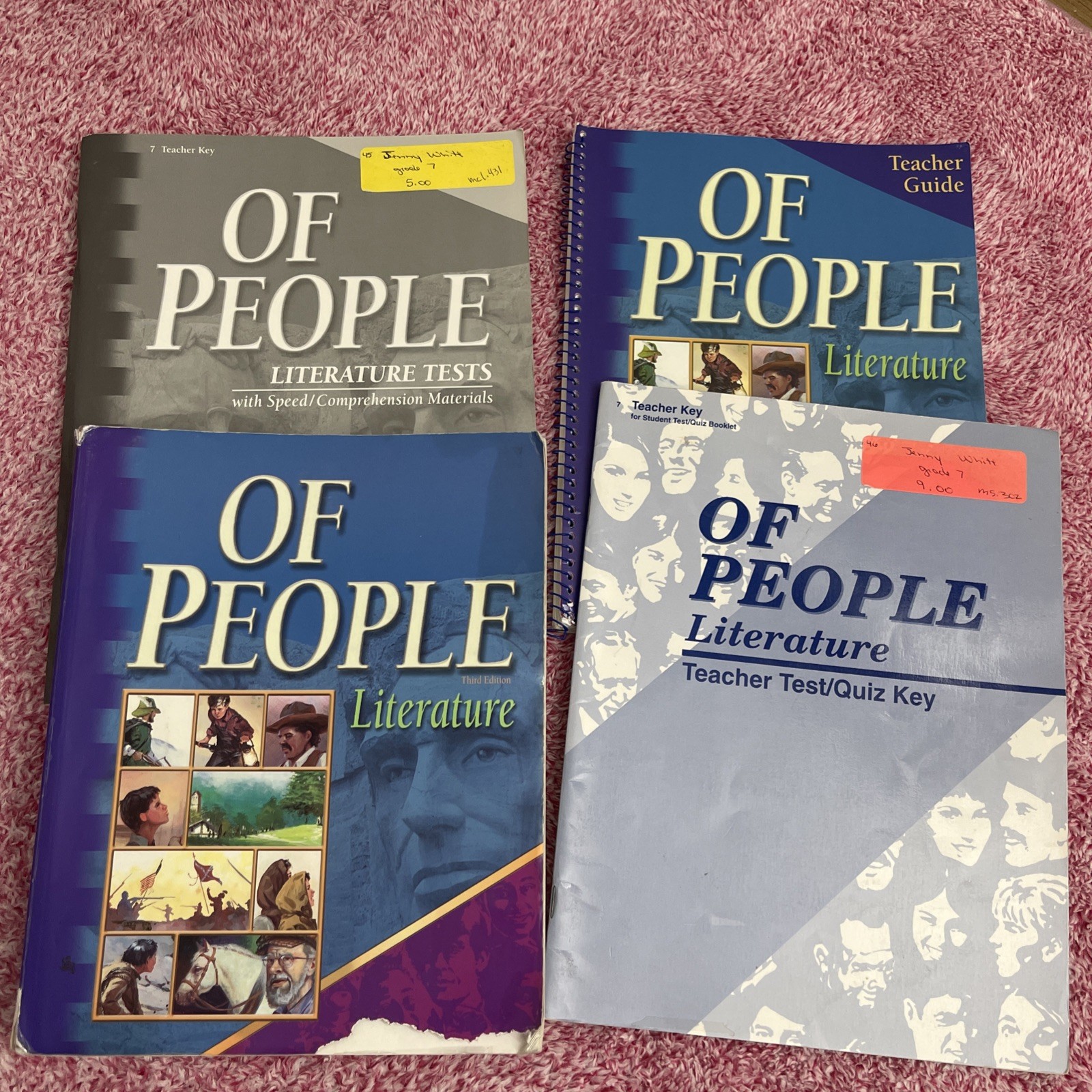 Of People Literature Abeka Third Edition Paperback, Grades 7-12