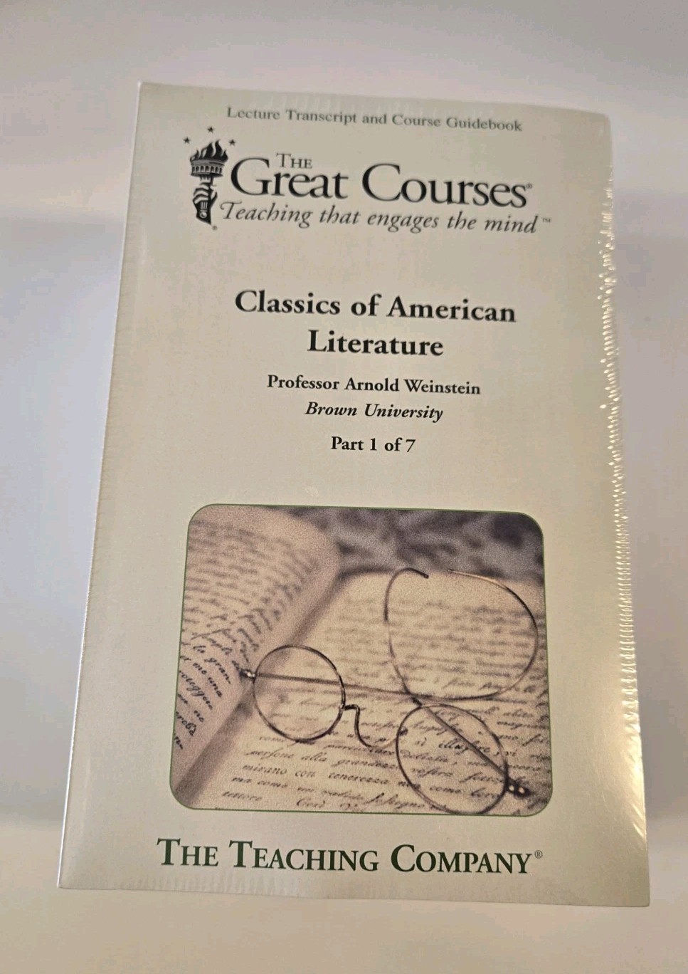 Classics Of American Literature Course Guidebooks only 1-7 NEW