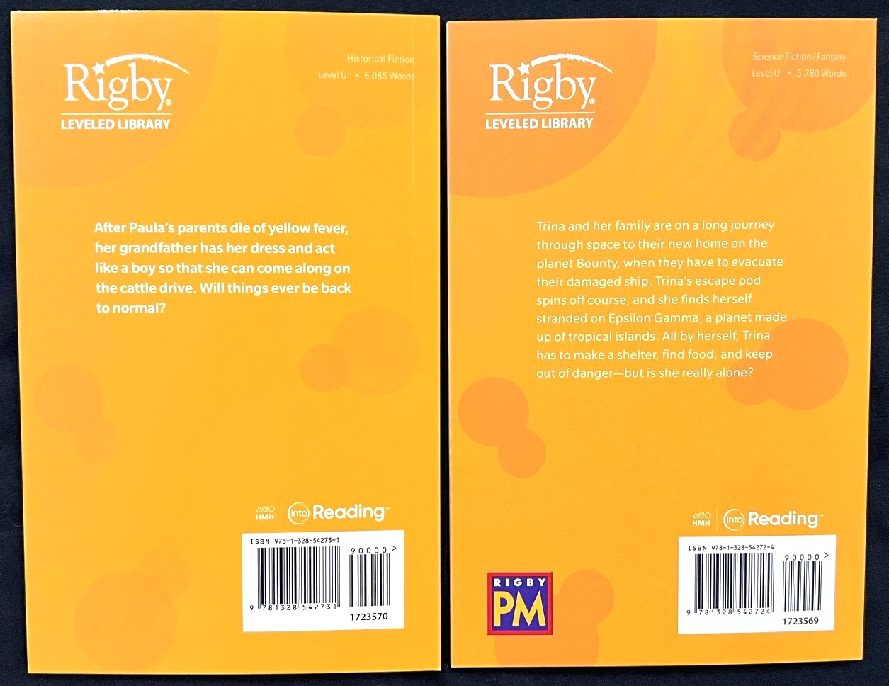 5th Grade – RIGBY – Level U – STUDENT READERS (9 Books) (2020)