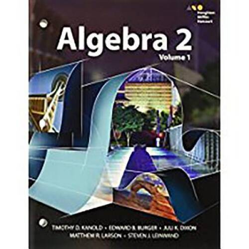 HMH Algebra 2: Interactive Student Edition Volume 1 2015 – Paperback – GOOD
