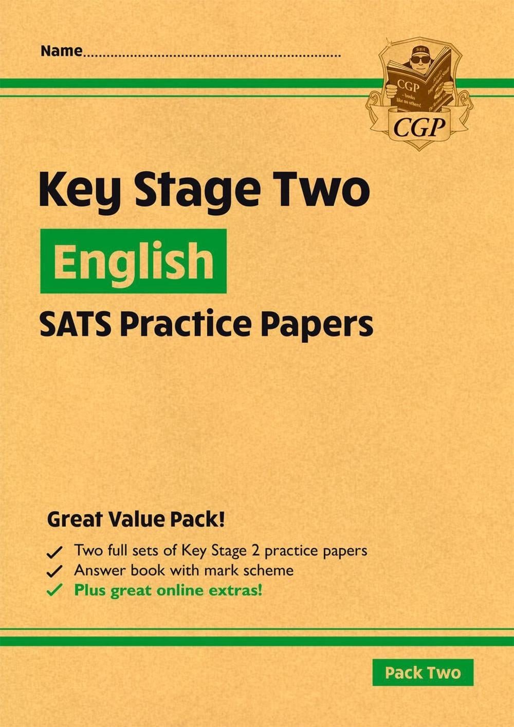 KS2 English Year 6 SATS Practice Papers: Pack 2 – for the 2027 tests (with free