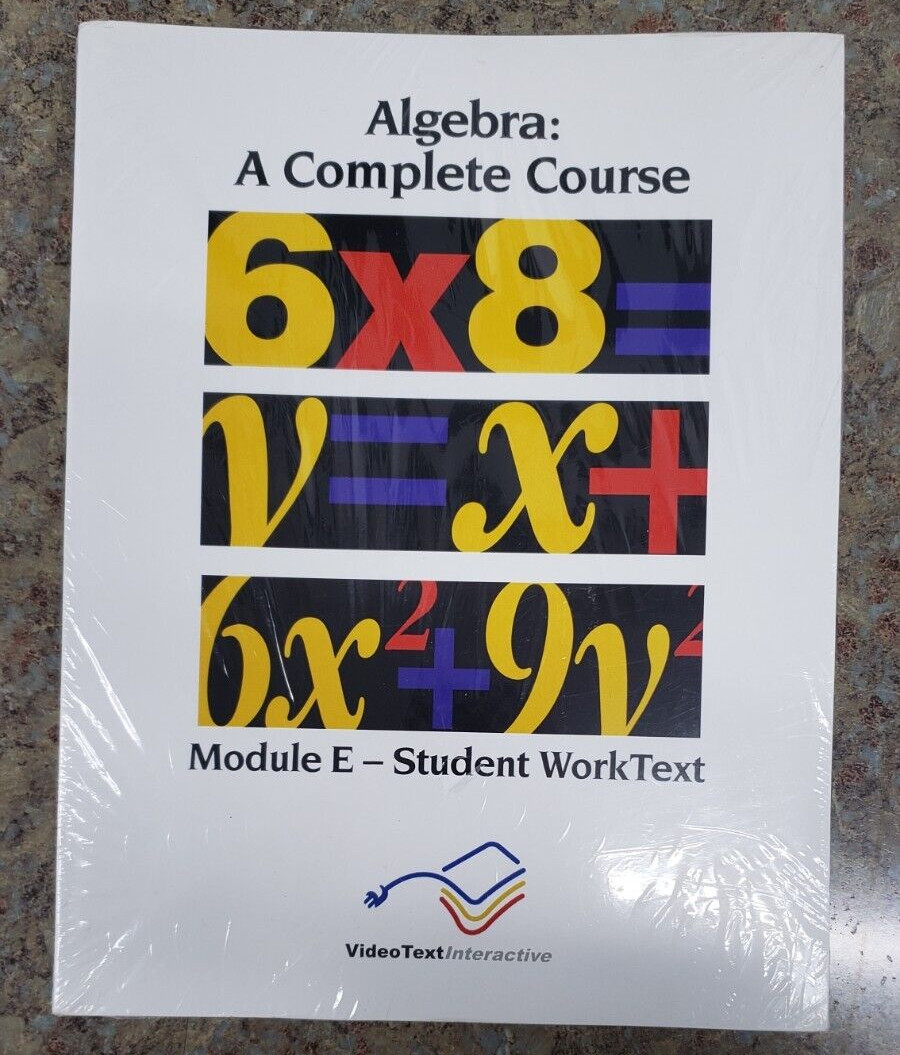 Algebra A Complete course : Module E 1999