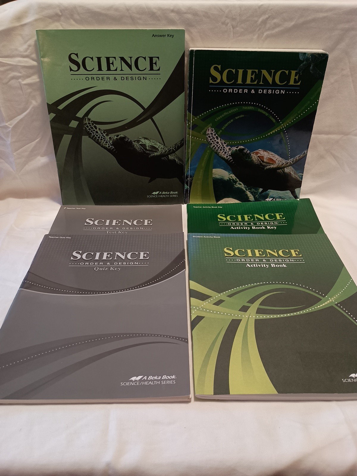 Abeka Science Order & Design Student Text Activity Guide Answer Key Teacher Keys