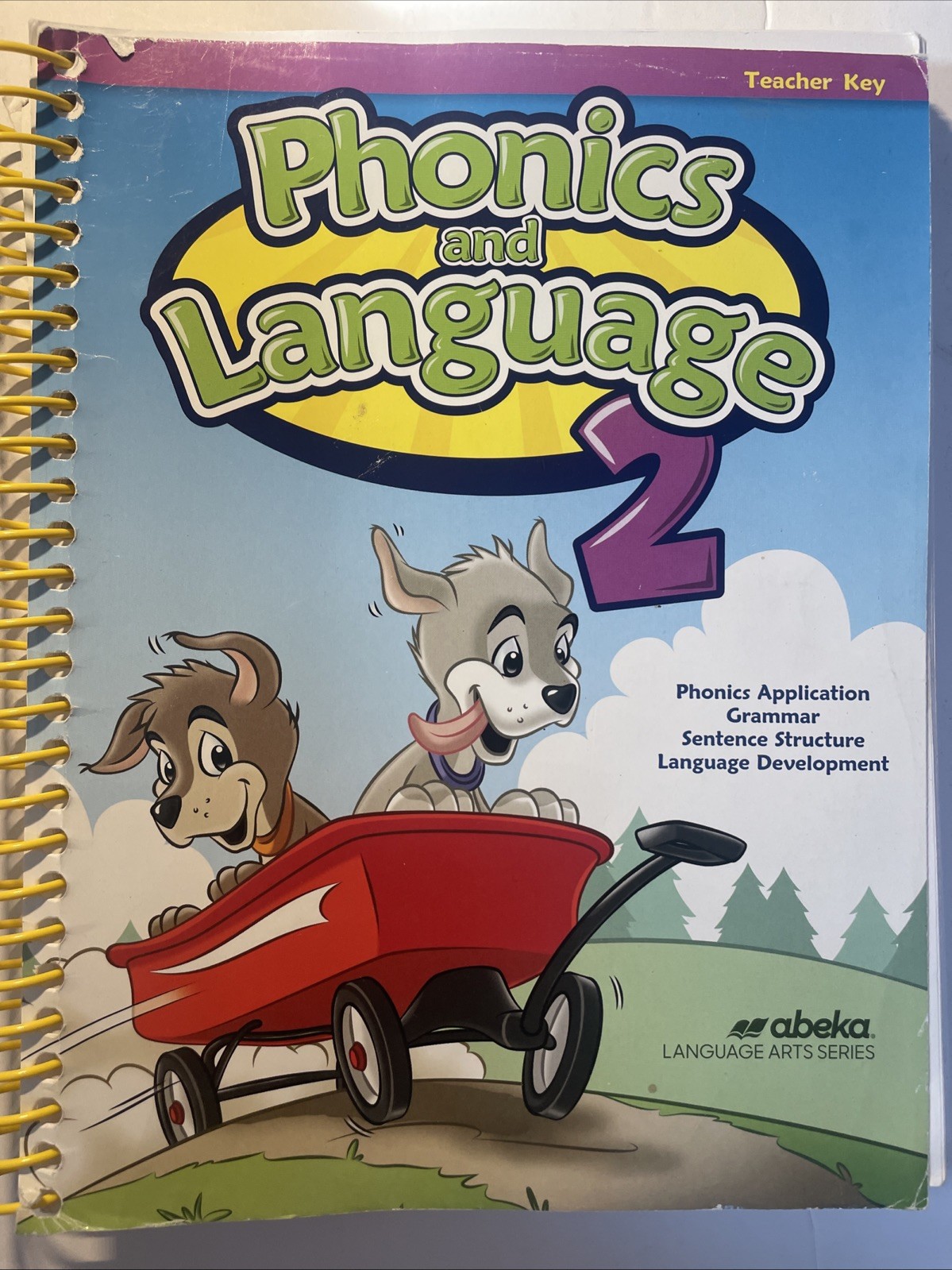 🐶🔑ABEKA 2nd Grade PHONICS AND LANGUAGE 2 TEACHER KEY
