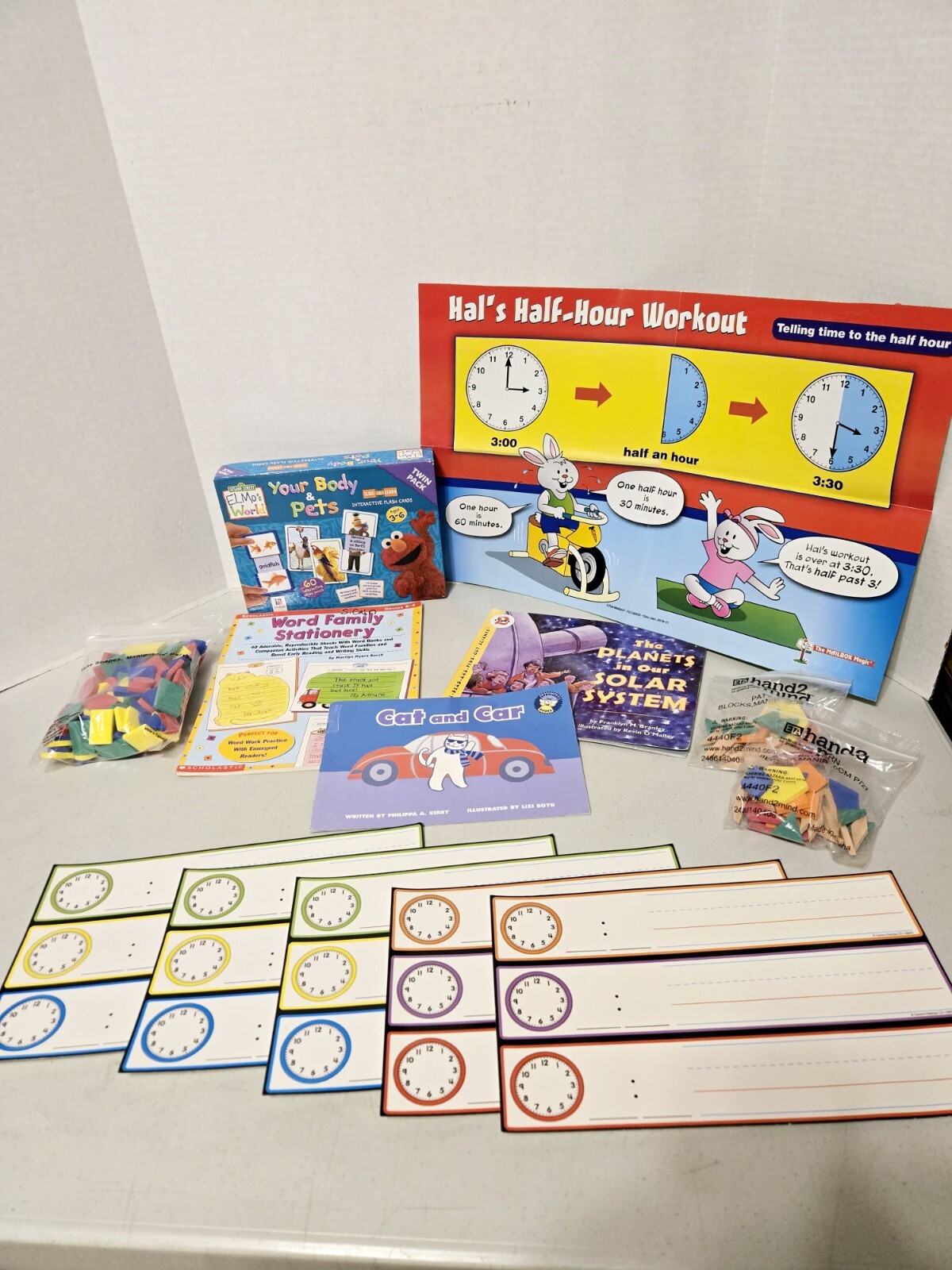 Miscellaneous Homeschooling Lot for Kindergarten – 2nd Grade – Teacher’s Aids
