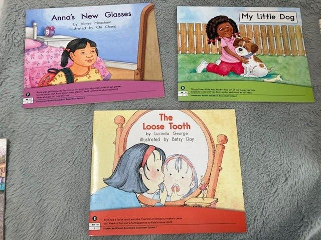 Fountas & Pinnell Benchmark Assess. 1 Readers Gr.K-2 Levels B, E, F, I, J, K, M