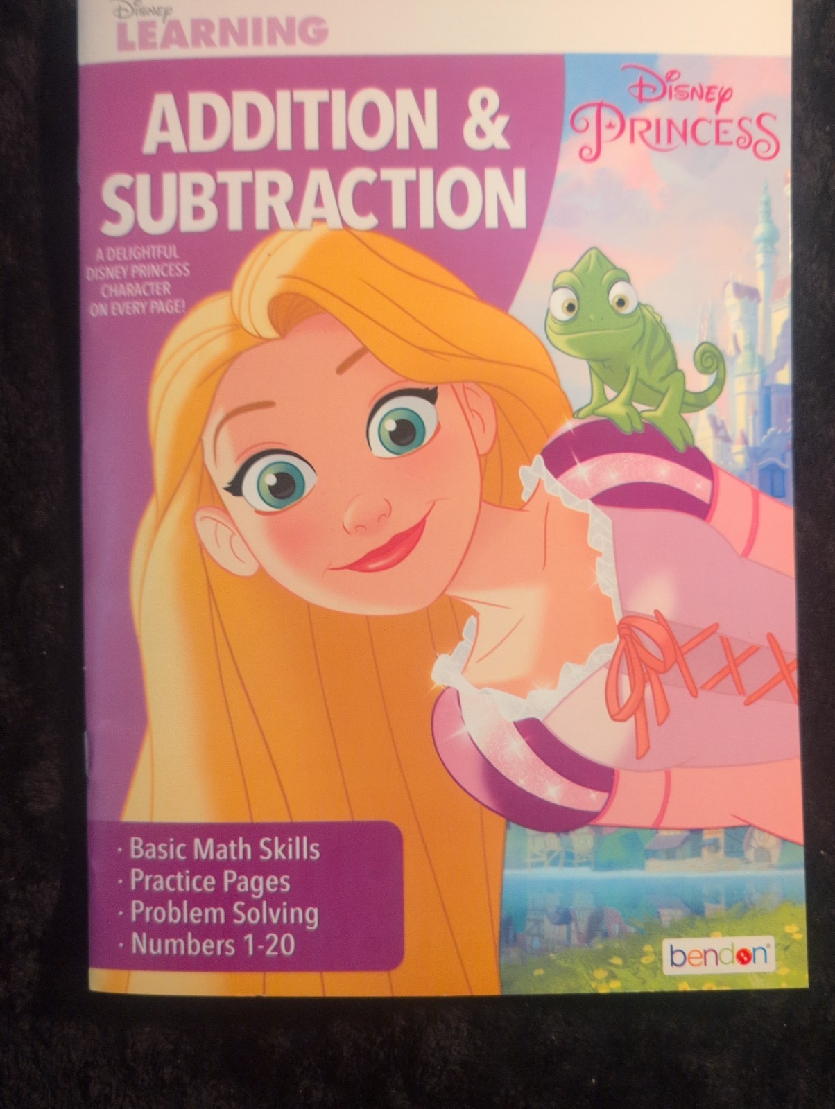 Disney Learning Disney Princess Addition/Subtraction & Spelling Workbooks Bundle