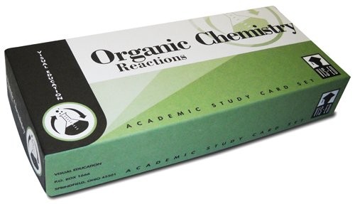 ORGANIC CHEMISTRY REACTIONS VIS-ED CARDS – 1990 *Excellent Condition*