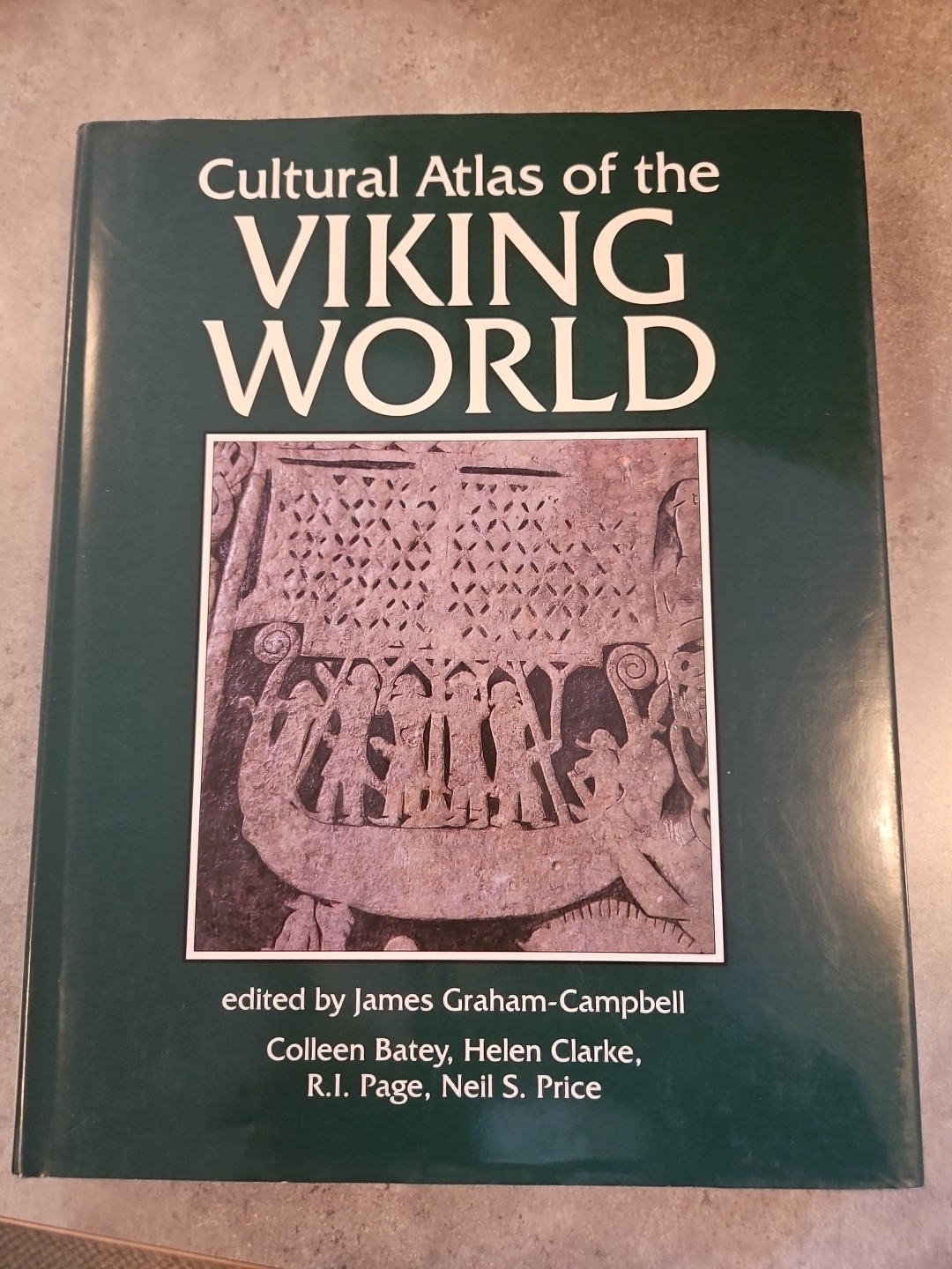 Cultural Atlas of the Viking World by James Graham-Campbell NEW Still Stiff $50