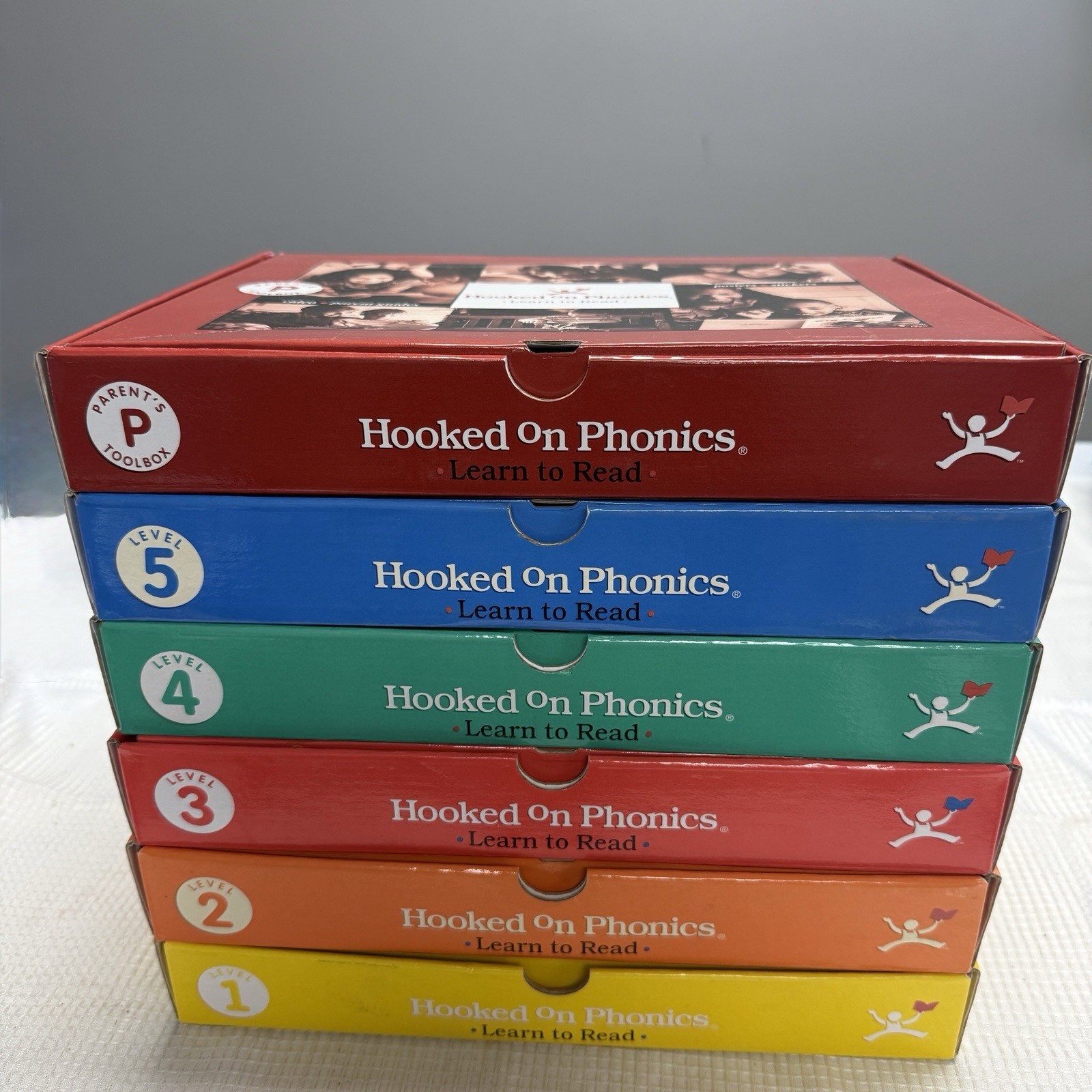 Hooked On Phonics Parent Guide Five Sets Learn to Read Mostly Unused Reading Edu