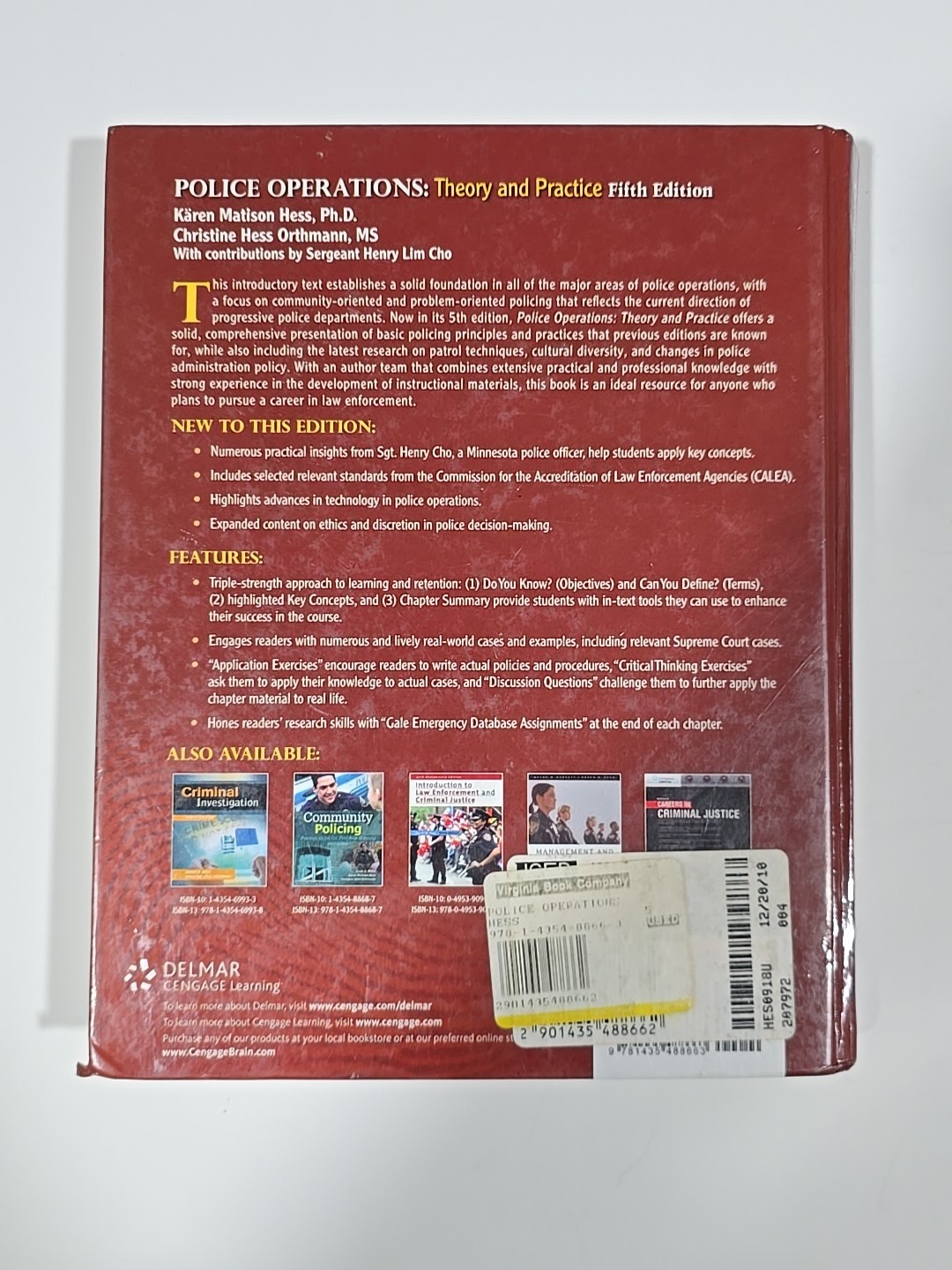 Police Operations by Hess