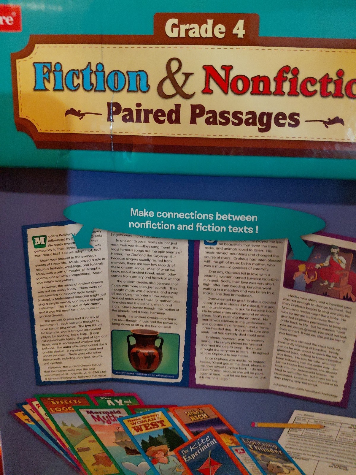 Lakeshore learning Grade 4 Fiction And Nonfiction Paired Passages