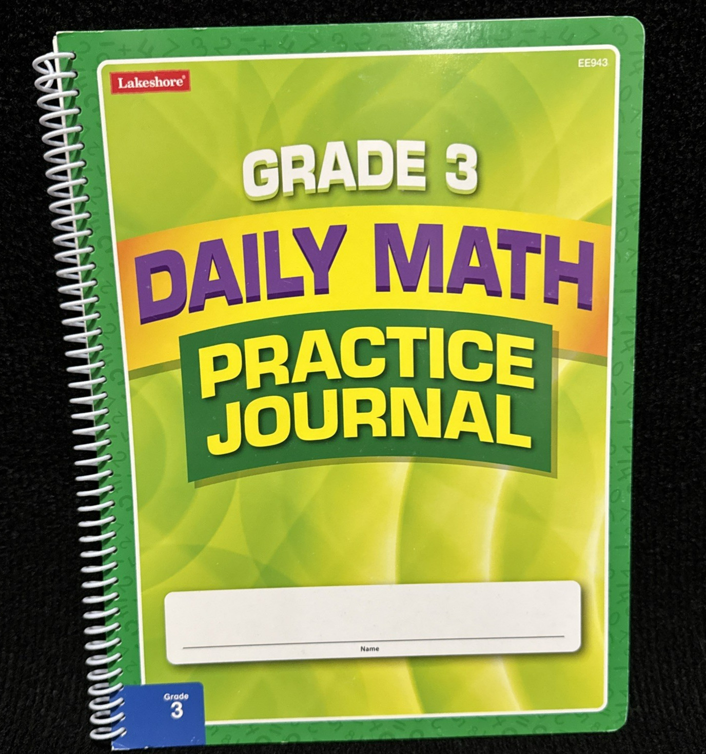 Lakeshore Daily Math Practice Journal Grade 3 & 4 Lot Homeschool Workbook Set
