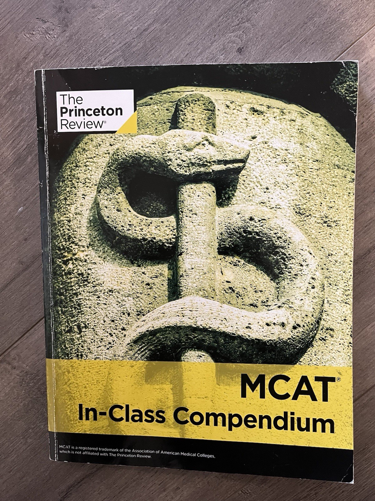 MCAT In-Class Compendium Workbook Princeton Review 2020 Edition Like New