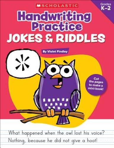 Handwriting Practice: Jokes & Riddles – Paperback By Findley, Violet – VERY GOOD
