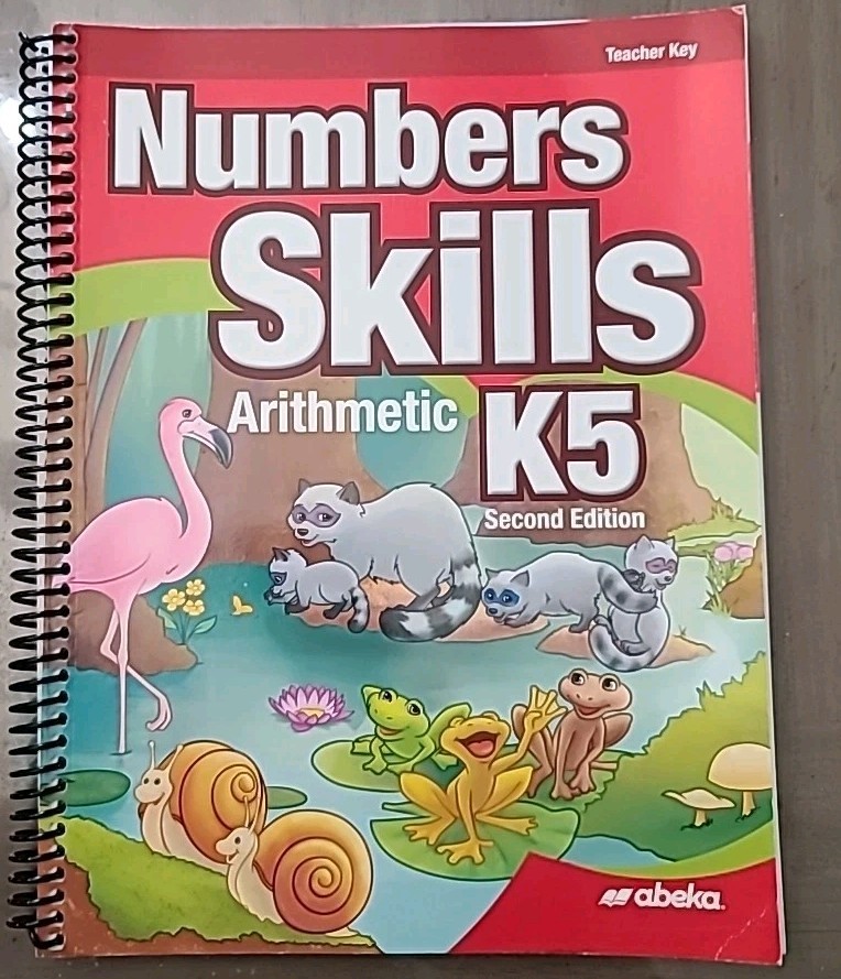 Abeka Numbers Skills K5 Second Edition Teacher Key